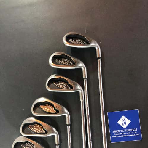 Callaway X16 Steelhead Pro Iron Set