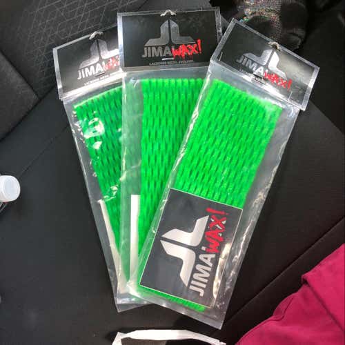 JimaLaxWax Green Attack Mesh 3-pack