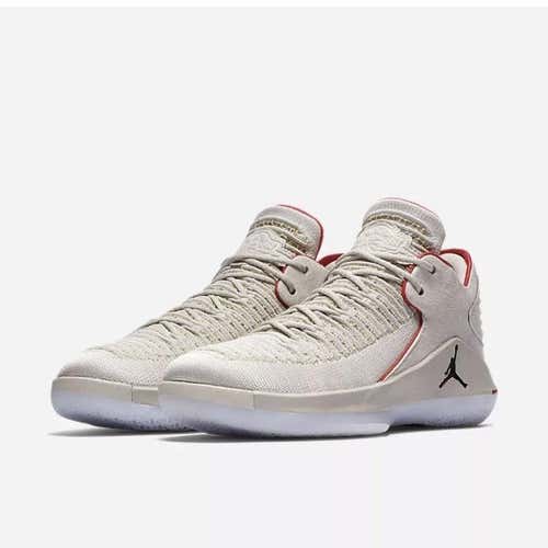 AIR JORDAN 32 XXXII LOW LIGHT BONE CREAM NIKE MEN'S 10.5 AA1256-004