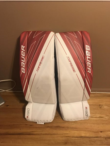 Bauer Goalie Leg Pads Senior S190 Small