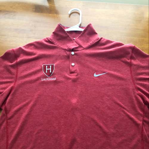 Harvard University TEAM ISSUED Nike Men's TWC dryfit polo