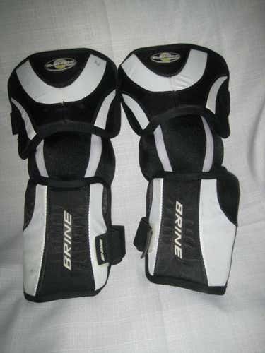 Brine Element Lacrosse Arm Guards Pads men's L black