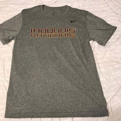 Iroquois Nationals Lacrosse Dri Fit Nike Shooter Shirt, size XLarge