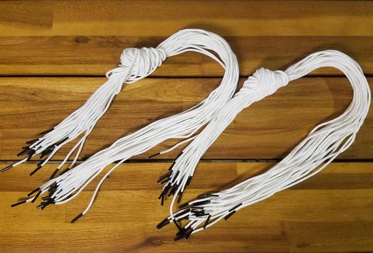 New- Lot of 50 ECD Shooting Laces & head stand