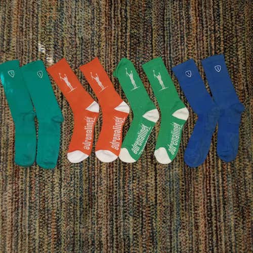 New Adrenaline Socks ($10 Each) Or Taking Offers.