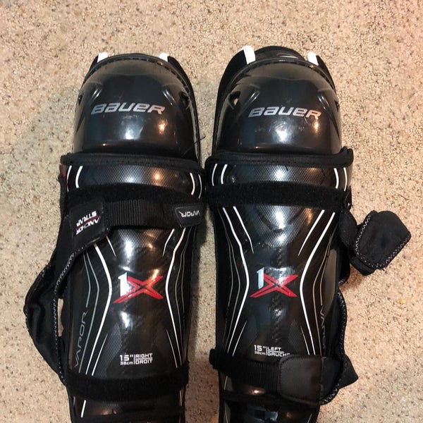 Barely Used/Like New Bauer 1x Shin Pads 15inch