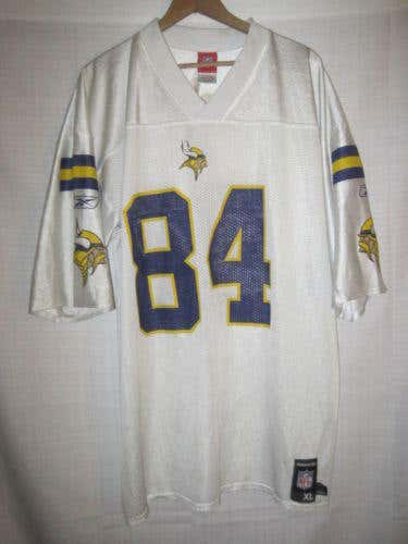 Vintage Minnesota Vikings Randy Moss football jersey men's XL white