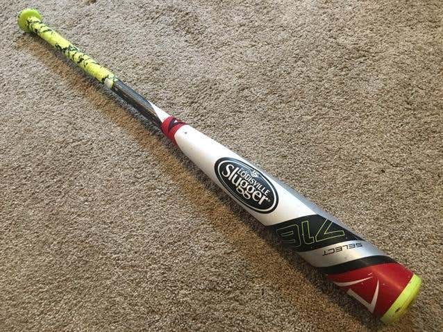 Louisville Slugger SELECT 716 BBCOR Baseball Bat ~ 33/30 ~ New Lizard Skins grip *Rattles