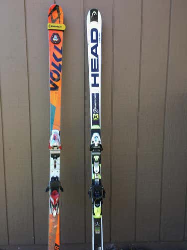 Volkl Racetiger 188 GS Skis