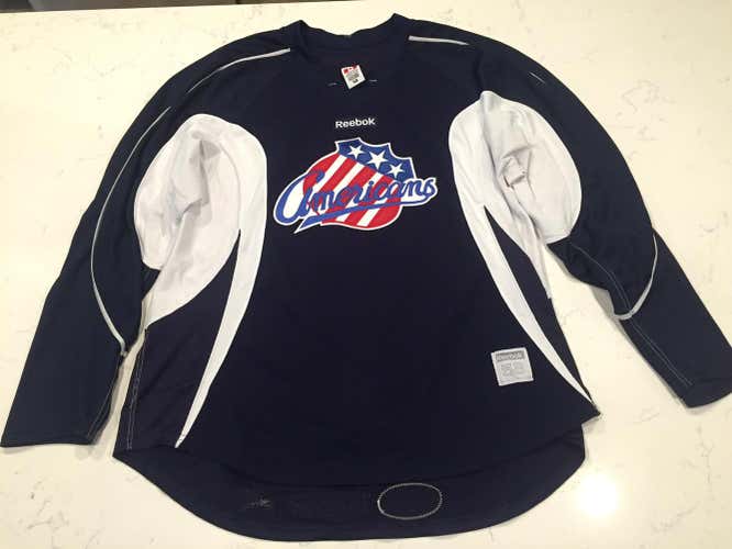 Double Swap: Americans Pro Stock Reebok Practice Jersey Size 56 & Helmet