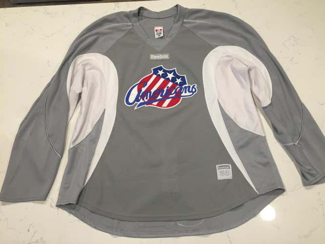Rochester Americans Pro Stock Reebok Practice Jersey - Size 56