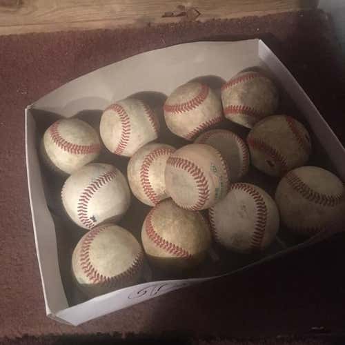 Used Baseballs