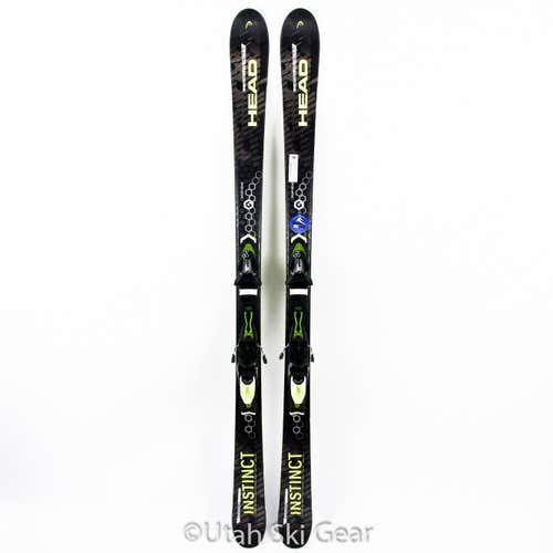 177 Head Strong Instinct 2015 2016 All Mountain Graphene Titnal Ski USED
