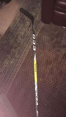 New CCM Super Tacks Stick Lefty Mid 71 - 75 Senior