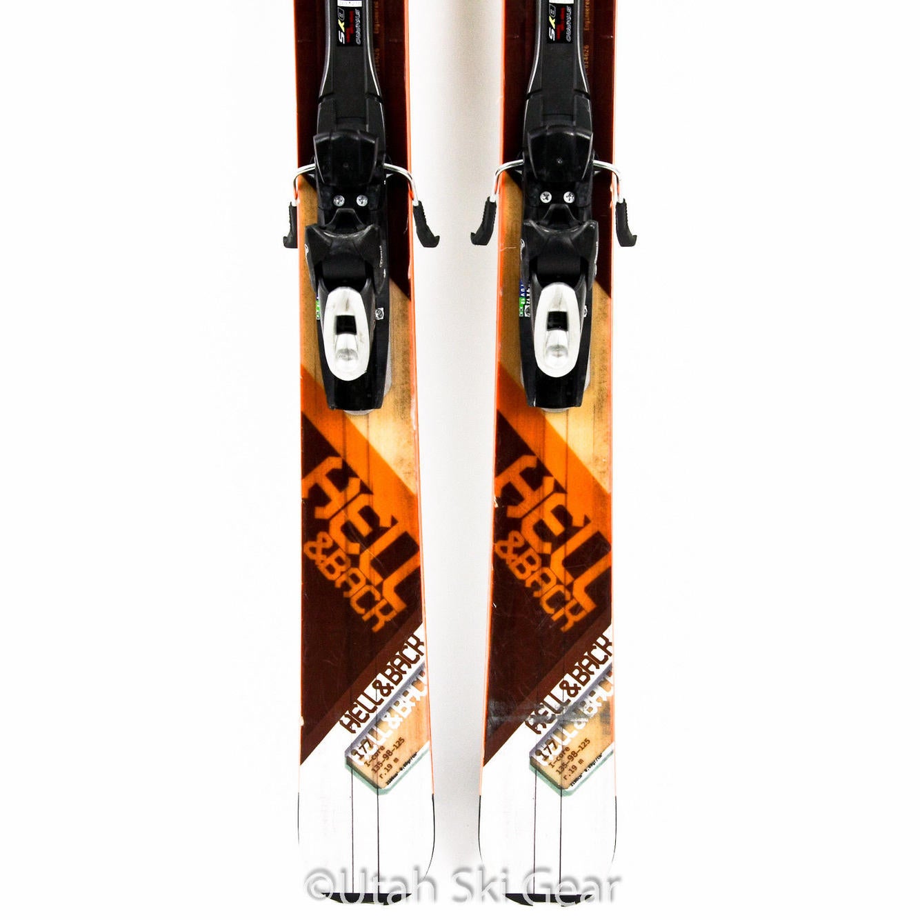 スキー NORDICA HELL & BACK 98 177cm R19m ウィンタースポーツ NORDICA HELL & BACK 98 177cm R19m