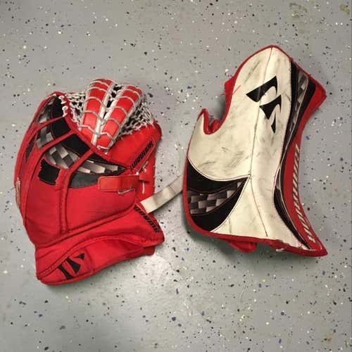 Warrior Swagger Jr Goalie Glove & Blocker