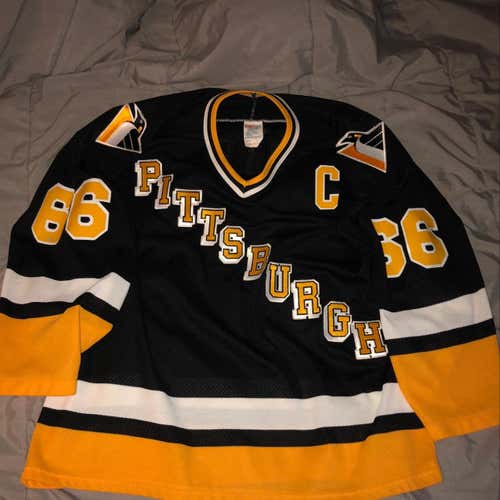 Vintage CCM Mario Lemieux Penguins Jersey Men’s Large