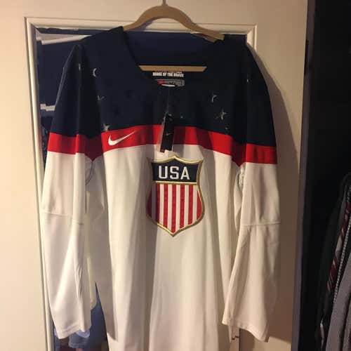 Team USA Olympic Hockey Jerseys Size XL