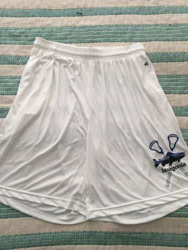 New "Laxagonia" fall league shorts-XL