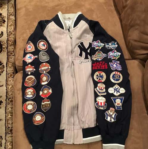 New York Yankees Commemorative Baseball Jacket Adult Medium Never Worn