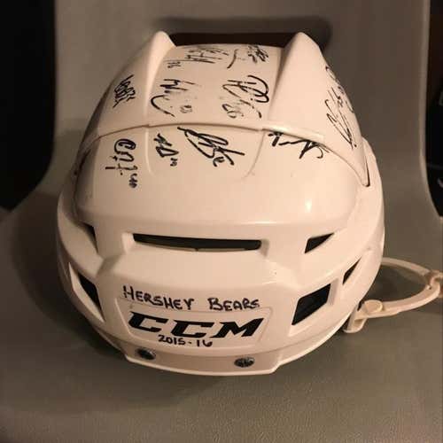 Hershey Bears Team Signed Helmet