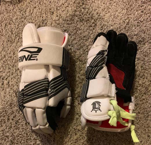 Brine Youth Lacrosse Gloves Size 8