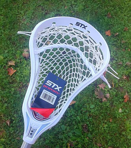 STX Proton U Lacrosse Head Hand Strung w/G3 Semi-Soft Mesh