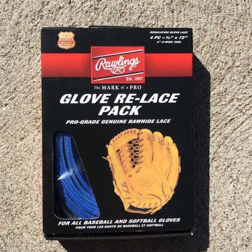 *NO TRADES* Rawlings Tanners Lace (Royal Blue)