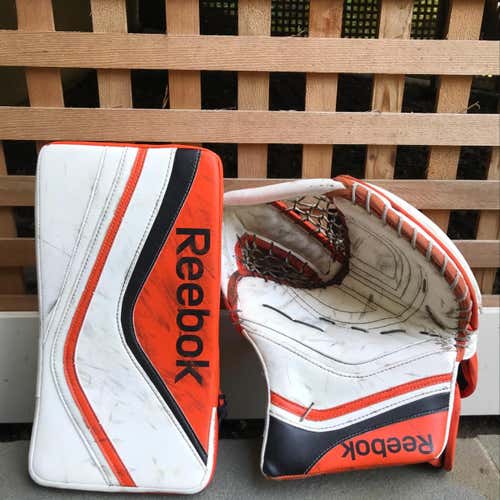 Flyers Pro Stock Reebok Premier Pro XLT Ouellette globe and blocker