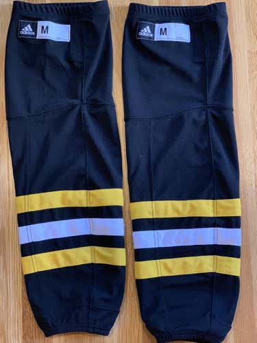 Penguins Adidas Pro Stock socks - med / kevlar backed