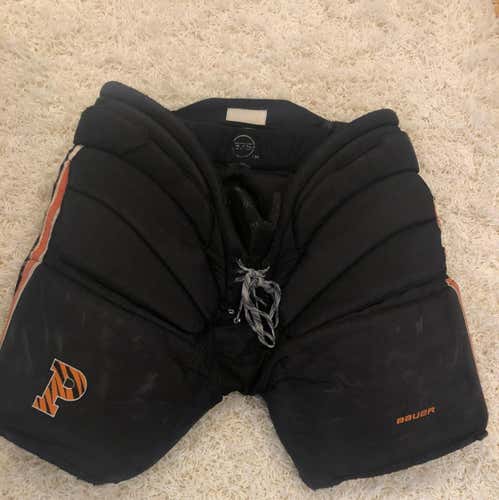 Bauer PRO STOCk “College Return” Princeton Goalie pants xl hockey