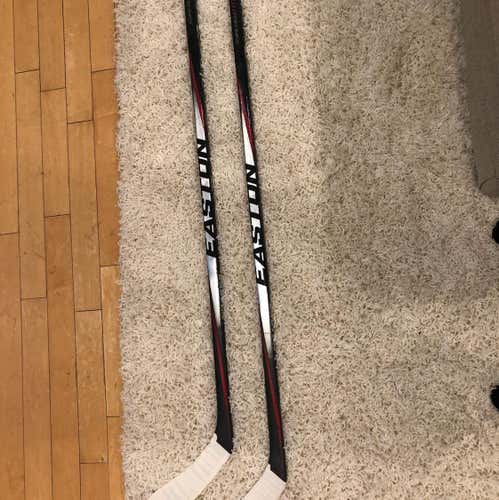 Easton HTX Synergy Pro Stock “ Gudbranson” Hockey And Spezza Easton 3 Sticks