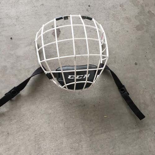 White Ccm Cage