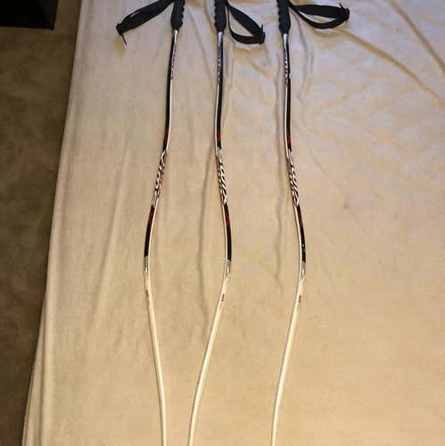 LIKE NEW - SWIX Carbon Composite DH Racing Poles WITH SPARE