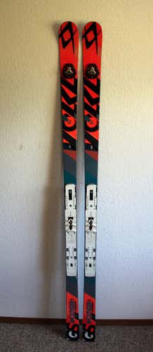 2017 Volkl Racetiger SW GS 183 cm. FIS World Cup Giant Slalom Race Skis GS