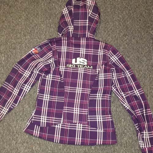 New Purple Plaid Spyder Jacket