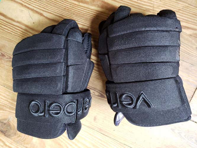 Verbero Cyrpess 4 Roll Gloves Senior 13" All Black