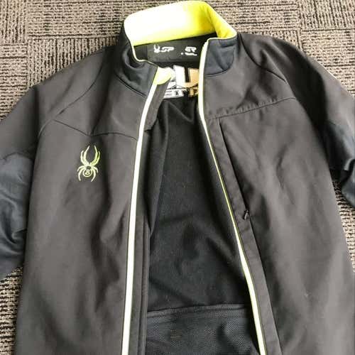 Black Spyder US Ski Team Jacket- Size L WN38