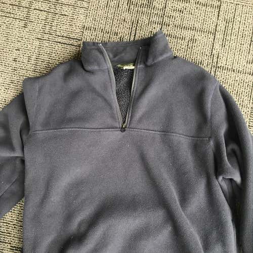 Navy Eddie Bauer 1/4 Zip- Size L WN31