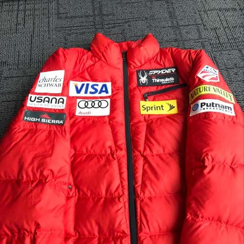 Orange Spyder US Ski Team Large Jacket