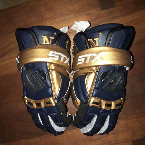 Naval Academy Navy Midshipmen Stx Assault Gloves Size 13