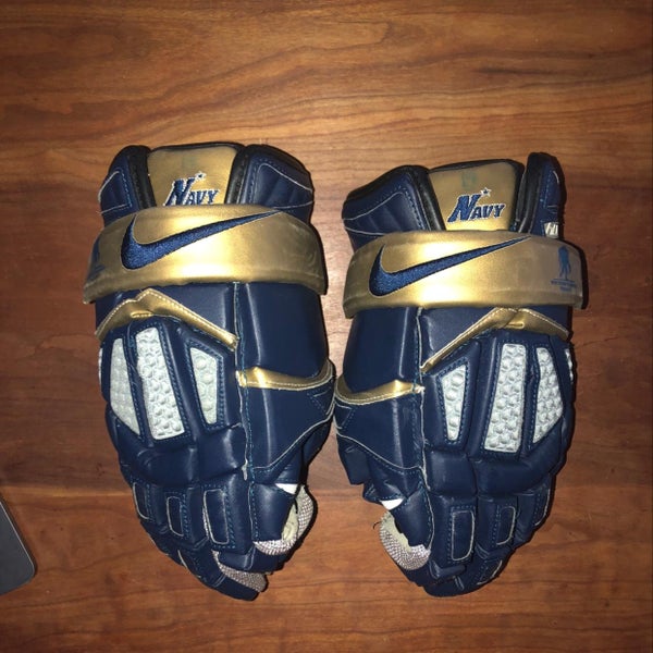 Naval Academy Navy Midshipmen Nike Huarache Gloves Size 13