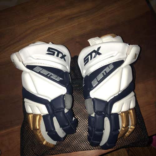 Naval Academy Navy Midshipmen Stx Stallion Gloves Size 14