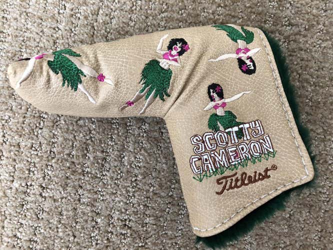 New Scotty Cameron 2009 HULA GIRL Putter Cover, by Titleist