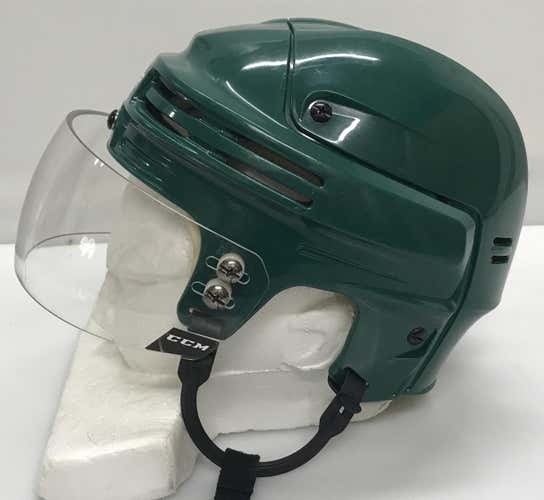 Bauer 4500 Pro Stock Hockey Helmet Medium Green CCM Visor AHL 12314
