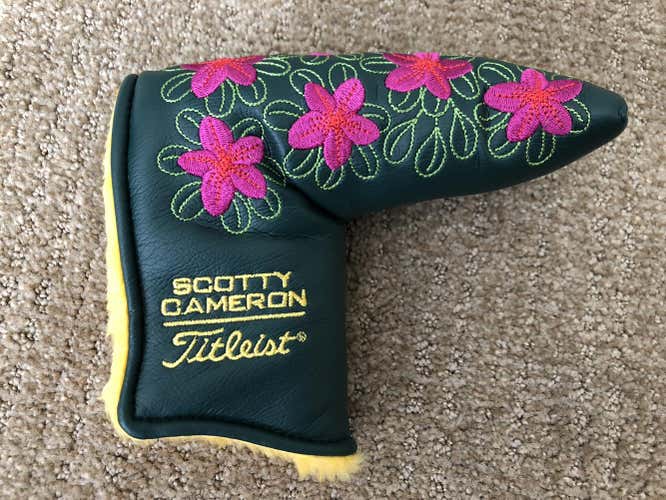 New Scotty Cameron 2008 Augusta Georgia Masters Golf Putter Cover, by Titleist