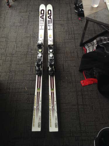 Women's (#1) Head Worldcup i.GS RD 188 CM R 30 Race Skis W Freeflex Pro Racing 20X RD bindings WN60