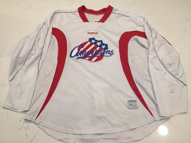 Rochester Americans Pro Stock Reebok Practice Jersey - Size 58