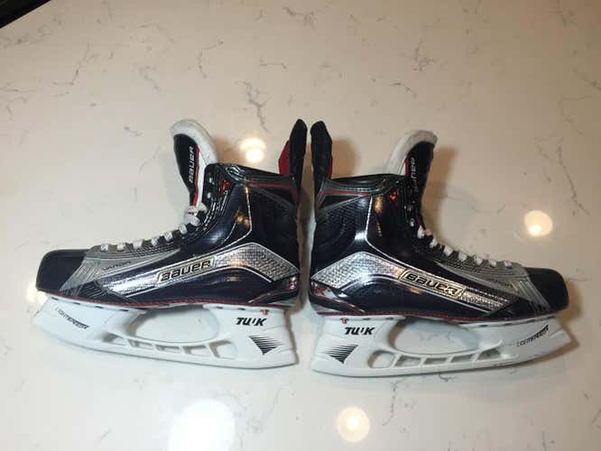 Like New Pro Stock Bauer Vapor 1X Skates Senior Size 8.5