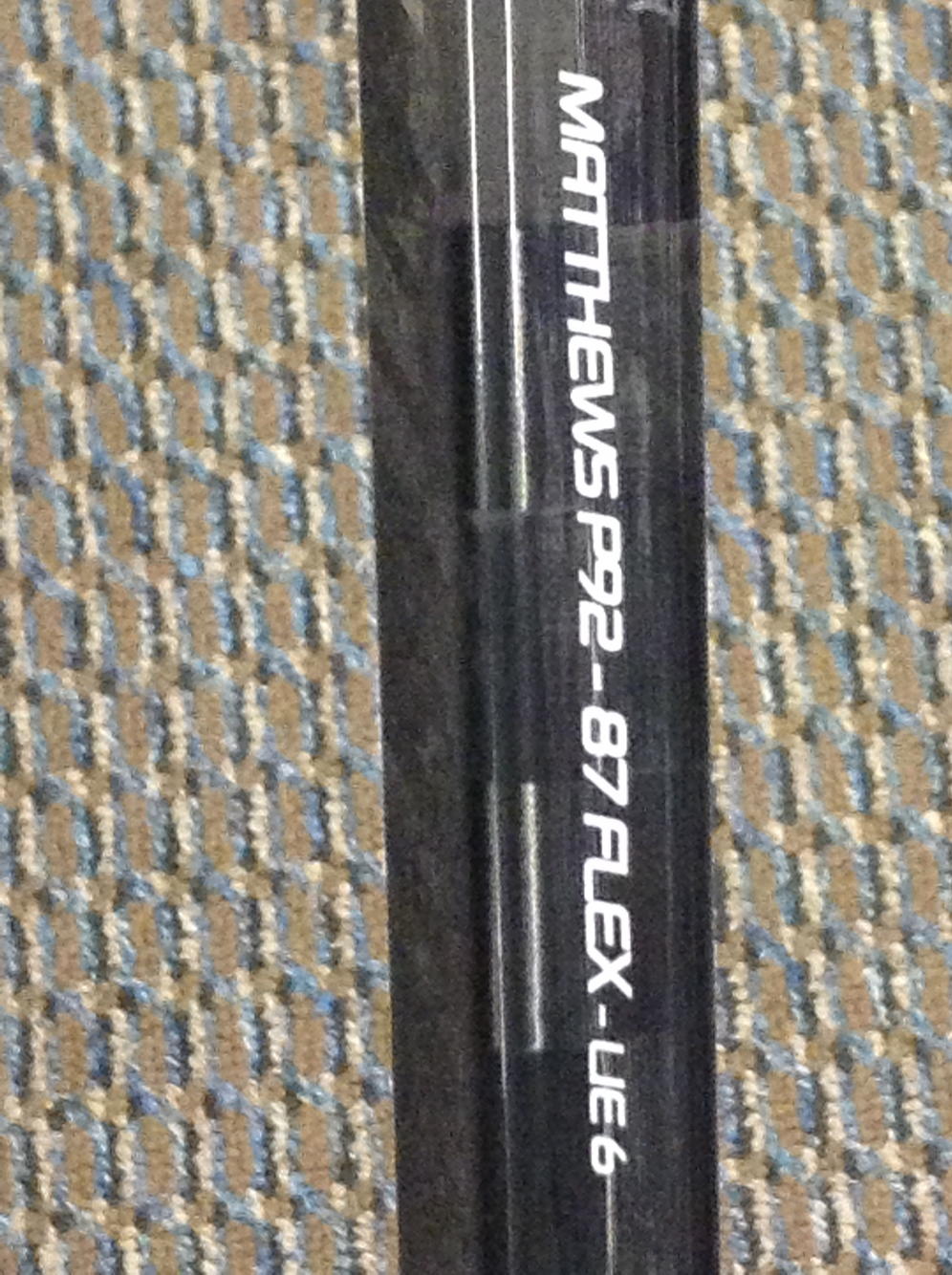60 Flex 87 bend:P92 Matthews game page:right BAUER Comp Senior Stick Vapor X2.5 Grip 